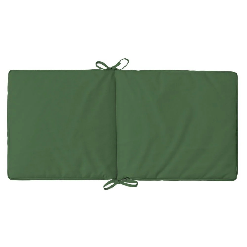 Coussin de fauteuil de jardin uni vert