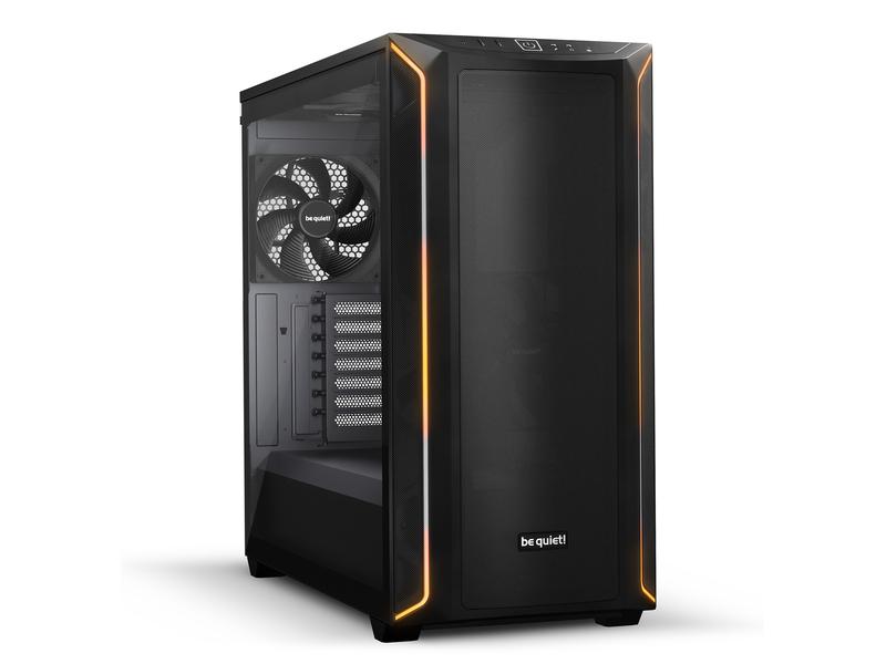 be quiet! PC-Gehäuse Shadow Base 800 DX Schwarz Luftstromoptimiertes Mid-Tower Gehäuse mit ARGB-LEDs
