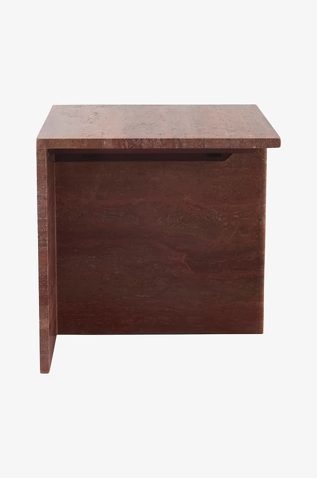 MELETO sidebord travertin 40x45 cm