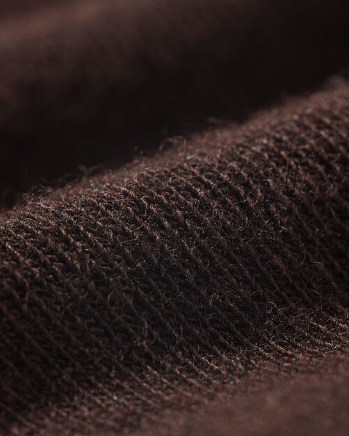 2 paires de mi-bas femme marron