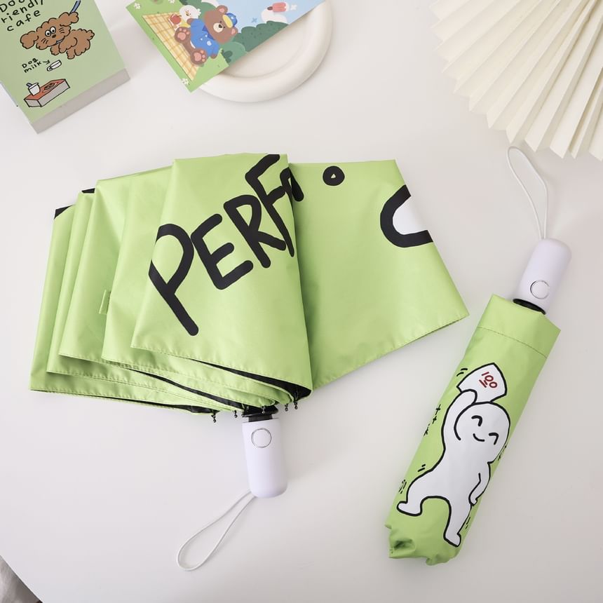 Fenmo - Cartoon Compact Paraplu (Diverse Ontwerpen)