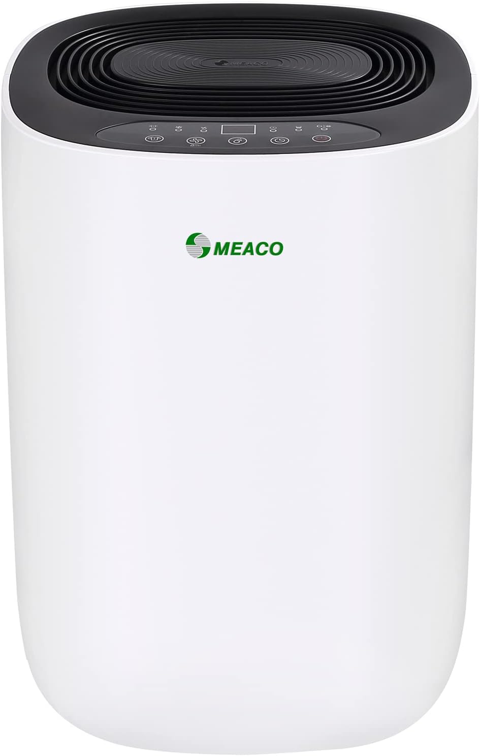 Meaco Ultra Leiser 10L Entfeuchter - MeacoDry ABC Energieeffizienter Elektrischer Entfeuchter – Hält Zimmer trocken und entfernt Nässe und Kondensat im Zuhause, Schwarz
