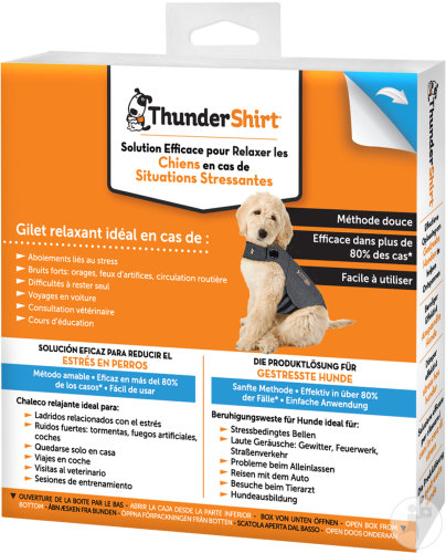 ThunderShirt Gilet Relaxant X-Small Chiens >4-6kg 1 Pièce