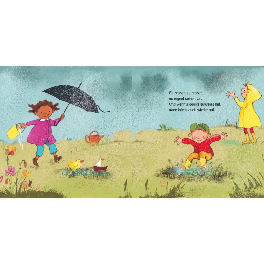 Carlsen Baby Pixi (unkaputtbar) 100 Reime für ganz Kleine: Frühling, Sommer, Herbst und Winter (5 Exemplare)
