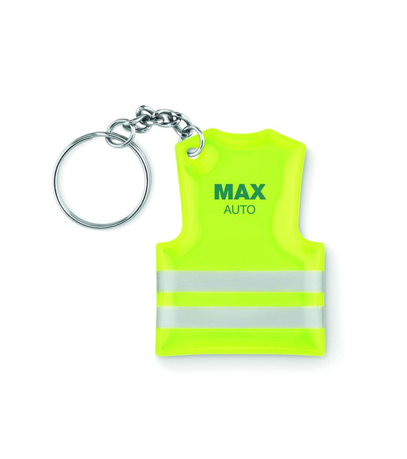GiftRetail MO9199 - VISIBLE RING Porte-clés gilet de  sécurité