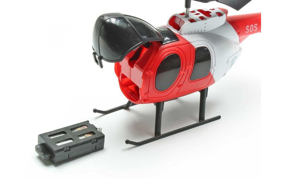 Helikopter Hughes MD500 Micro Coast Guard 3-Kanal, RTFKleiner Koaxial RC Heli mit 3-Kanal Fernsteuerung