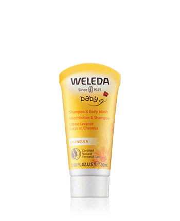 Weleda Baby Calendula Waschlotion & Shampoo 20ml