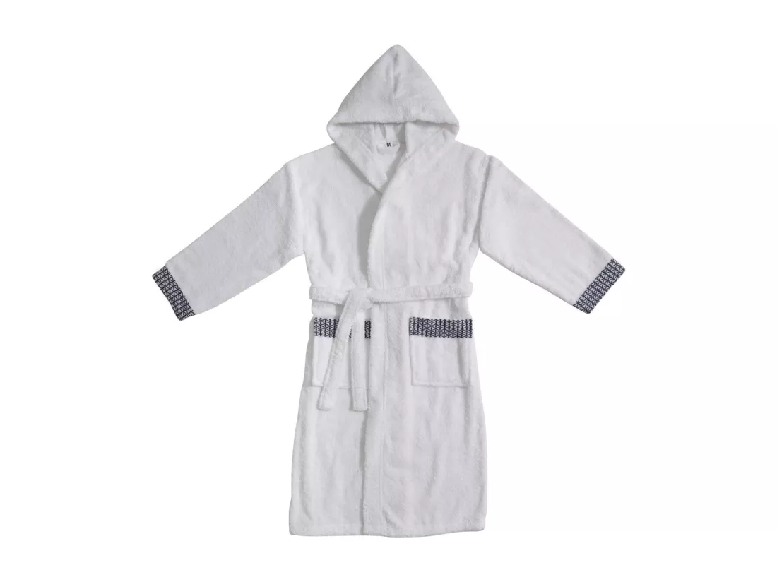 Peignoir adulte à capuche en coton éponge NAPOLI