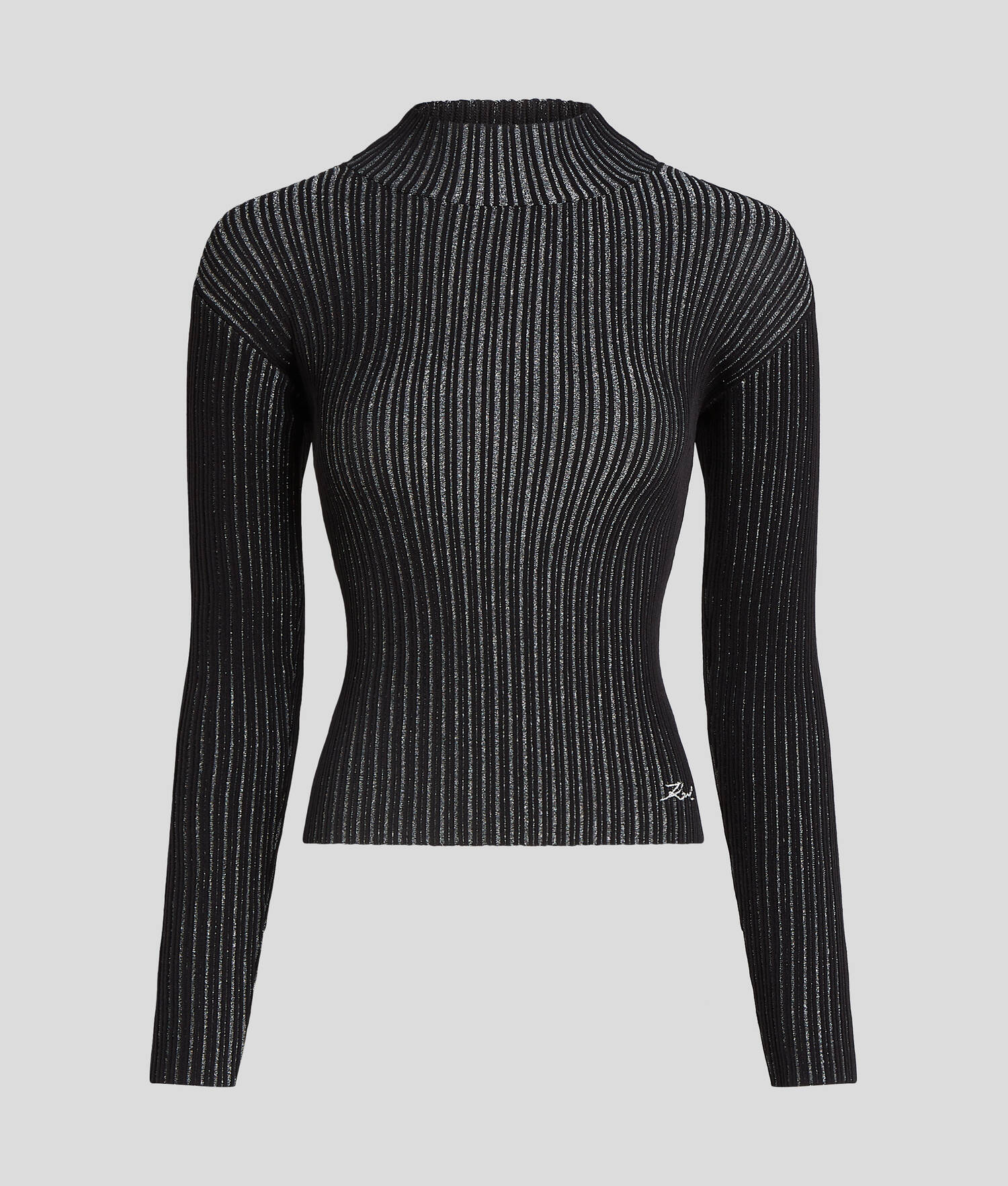 PULL À COL MONTANT EN LUREX