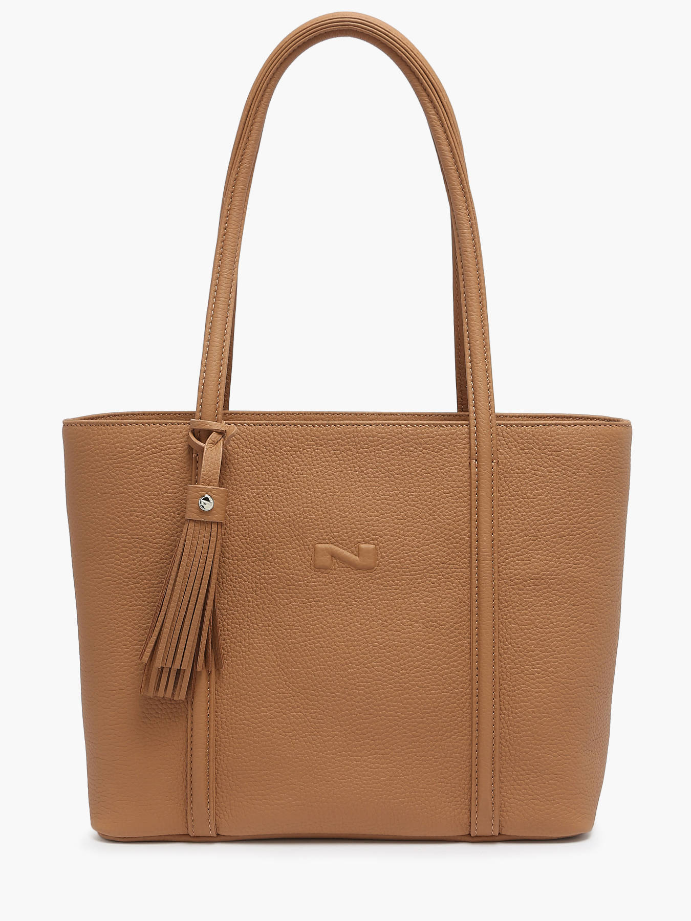 Sac shopping Small Cabas cuir NATHAN BAUME