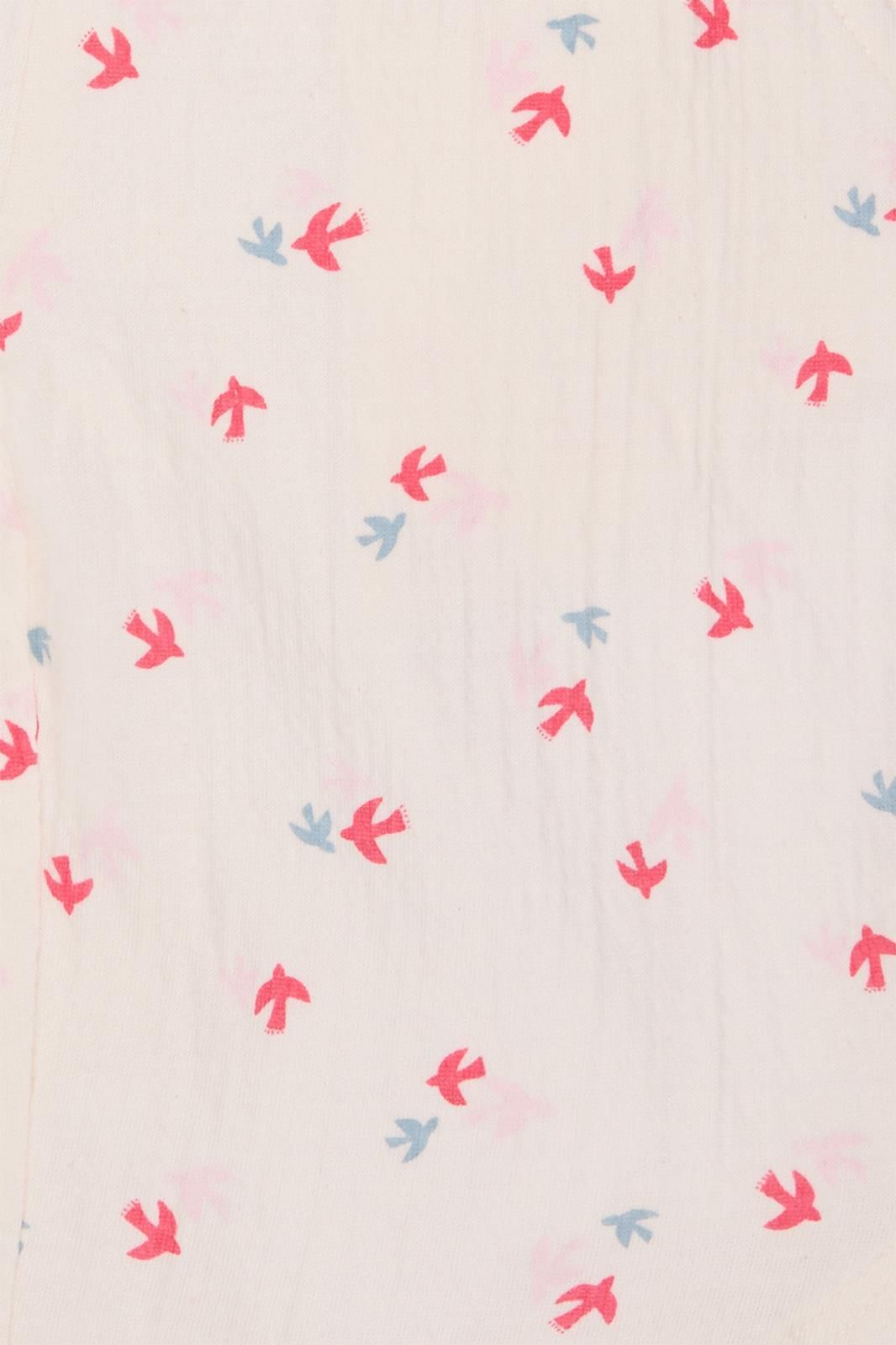 Noppies Baby Broek Morada - Animals pattern Off white