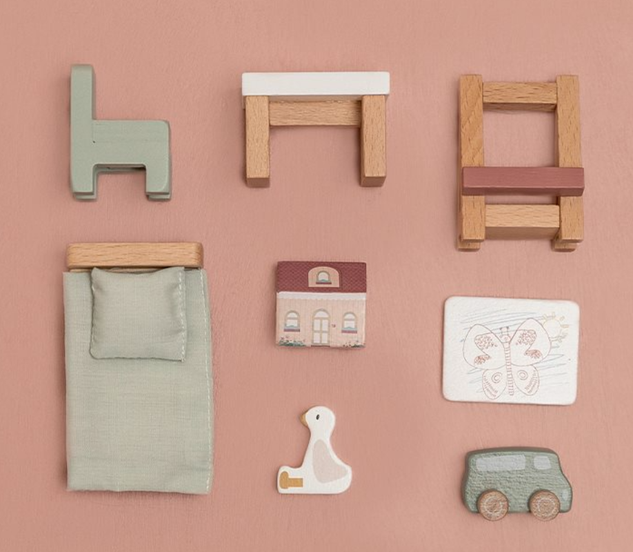 Little Dutch Little Dutch Aanvulset Poppenhuis Kinderkamer