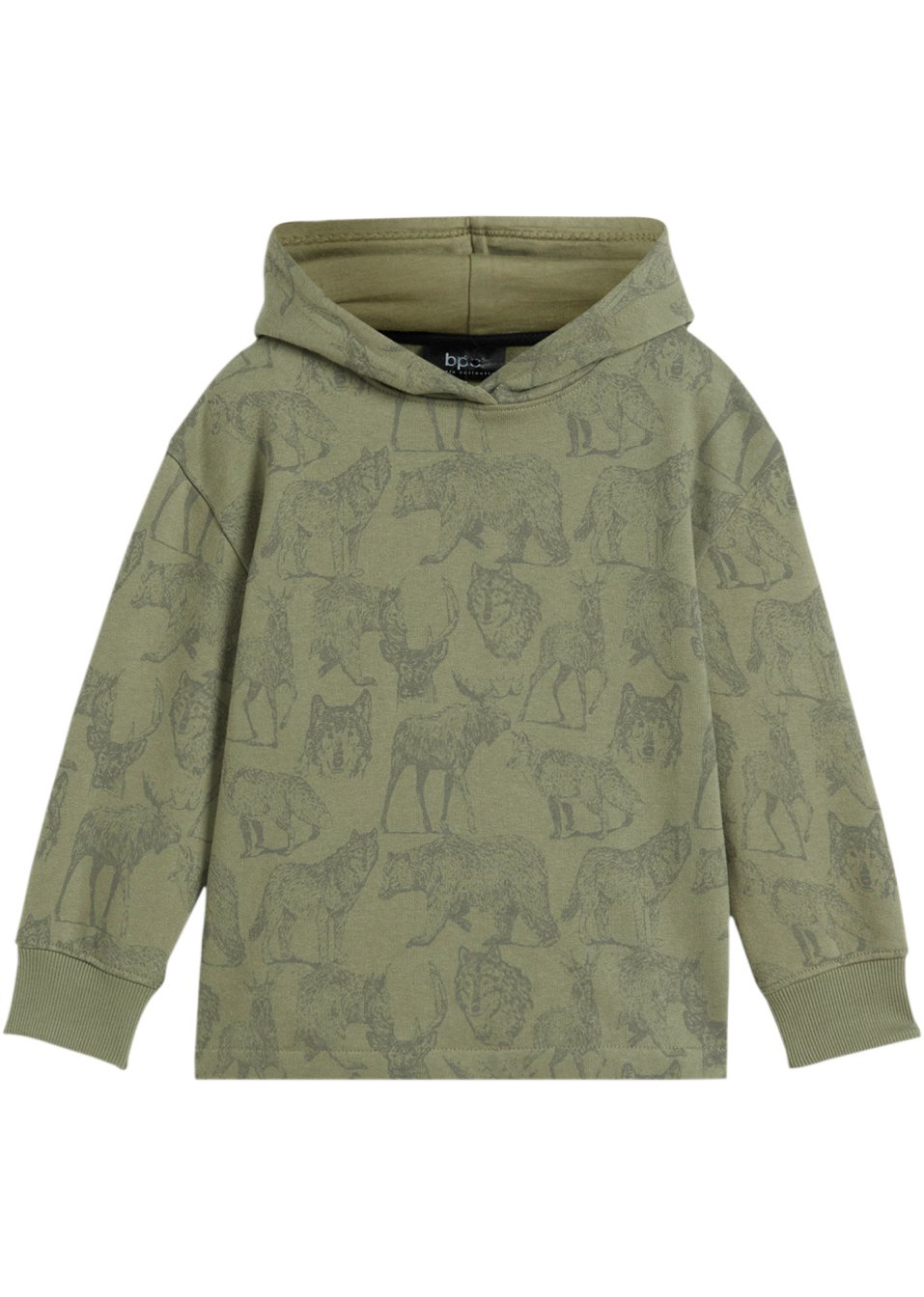 Sweat-shirt à capuche garçon avec imprimé