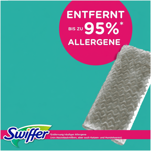 Swiffer Pink Bodenwischer Starter-Set Mit 1 Bodenwischer Sowie 4 Trockenen Und 4 Feuchten Bodentüchern