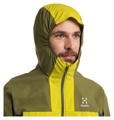 Veste Manches Longues Homme Haglöfs L.I.M Alpha Hood Vert