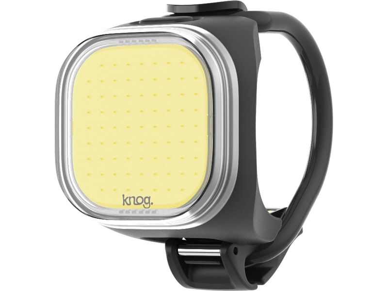 knog. Velolampe Blinder Mini Square Scheinwerfer, Schwarz Fahrradscheinwerfer Vorne
