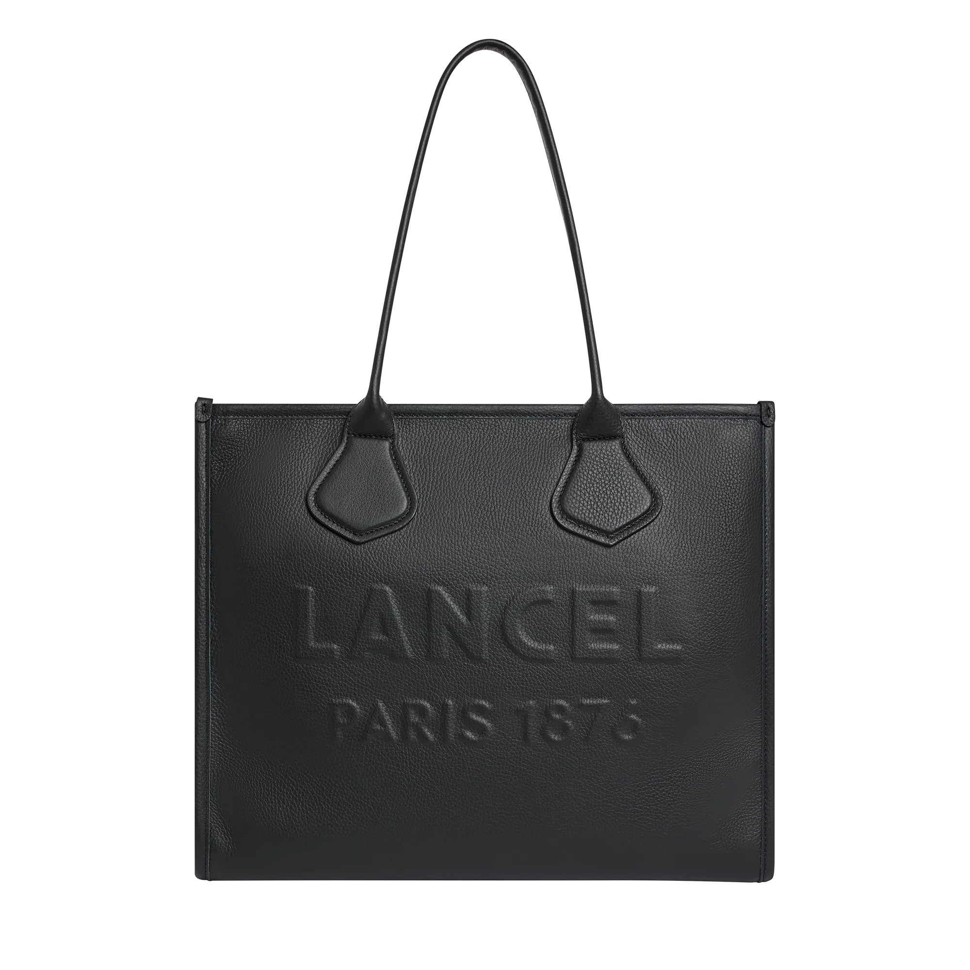 Cabas zippé L Jour de Lancel-Noir