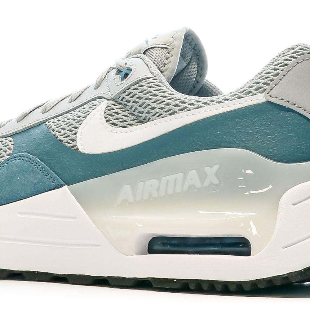 Nike Baskets Gris/Bleu Homme Nike Air Max Systm