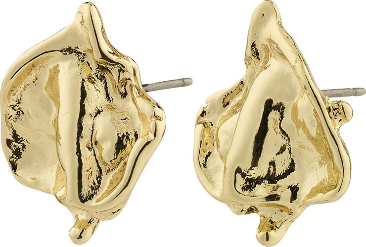 Pilgrim LAVENDER recycled earrings gold-plated Guld