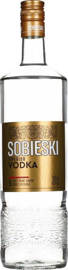 SOBIESKI SUPERIOR VODKA 1LTR