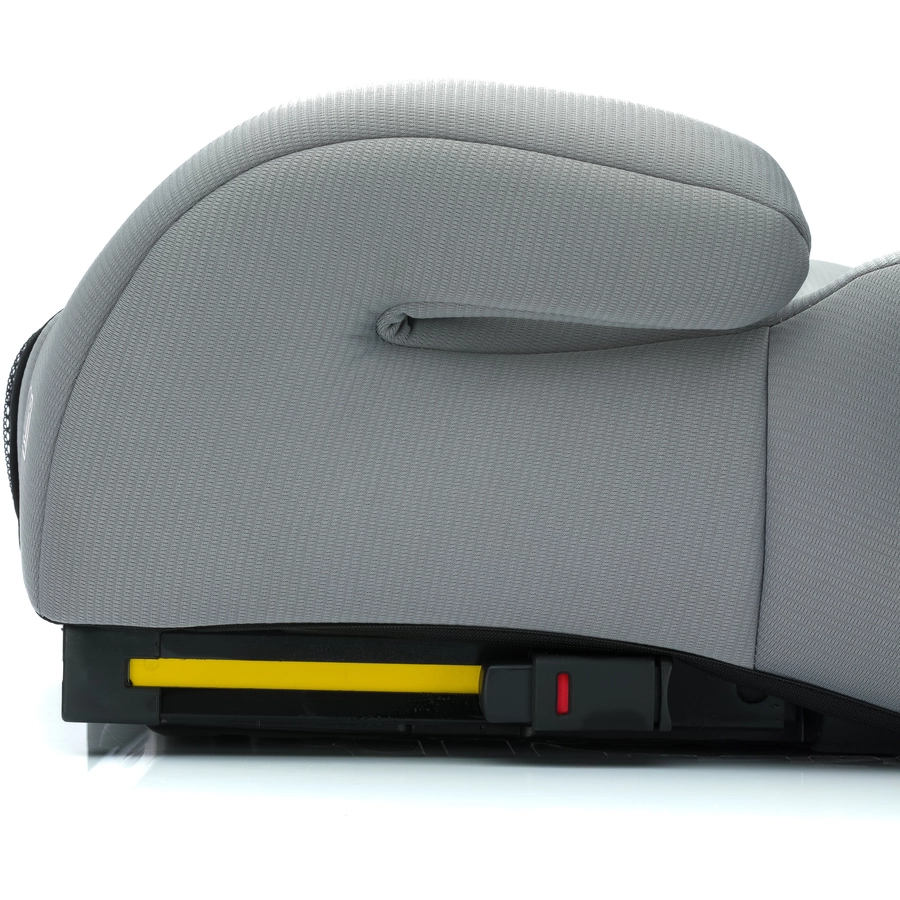 fillikid Sitzerhöhung Flip Deluxe mit verlängerbarer Isofix i-size grau