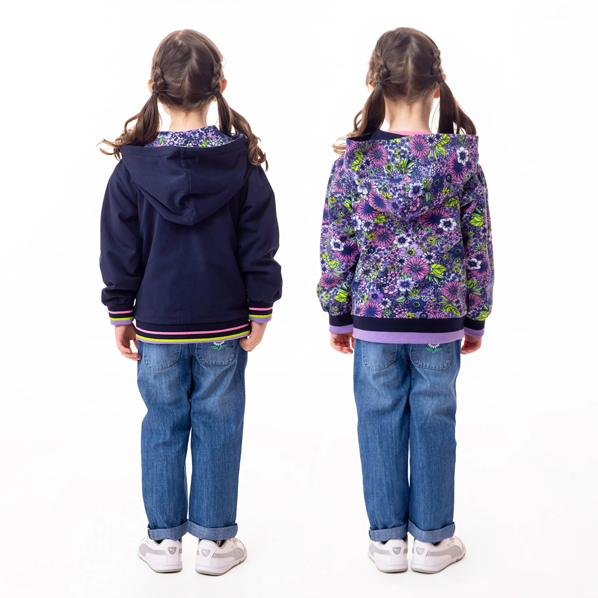 Nanö Kangourou Zip Réversible Paix 2-6ans