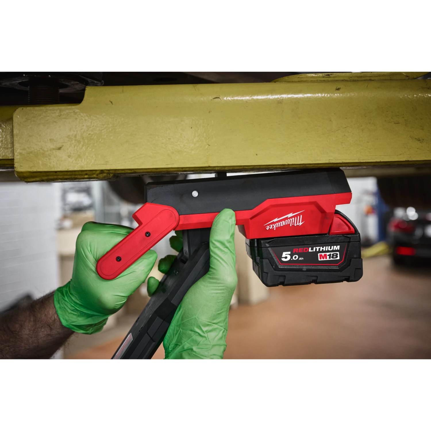 Milwaukee M18 ABL-0 18V Li-Ion Opvouwbare Magneet Lamp - Trueview - 2500Lm