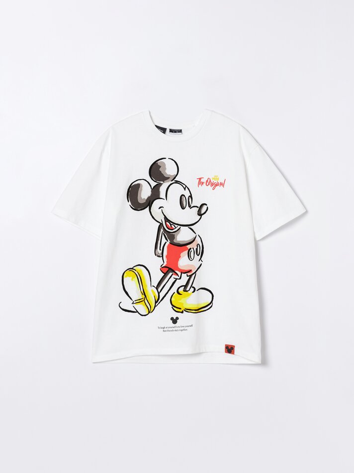 Camiseta Mickey Mouse ©DS maxiprint - Off White