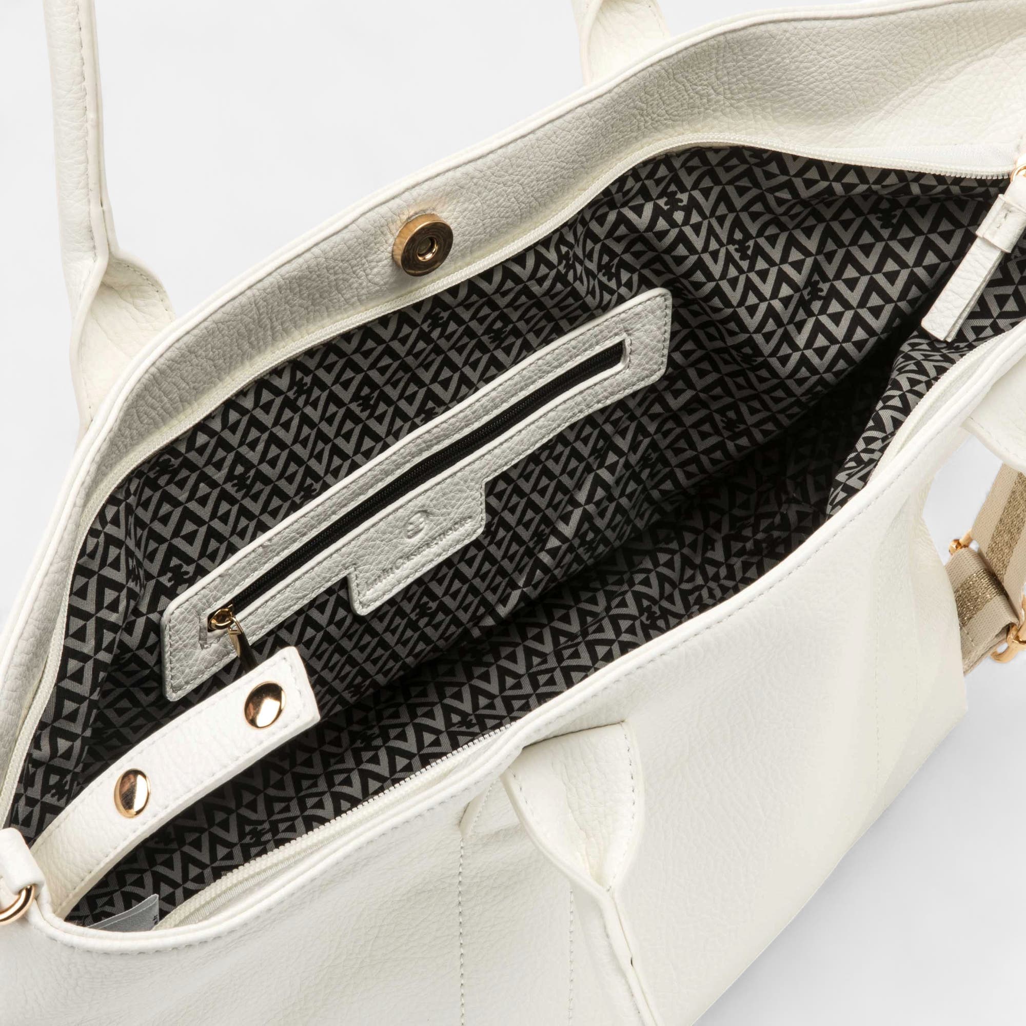 Sac de shopping blanc