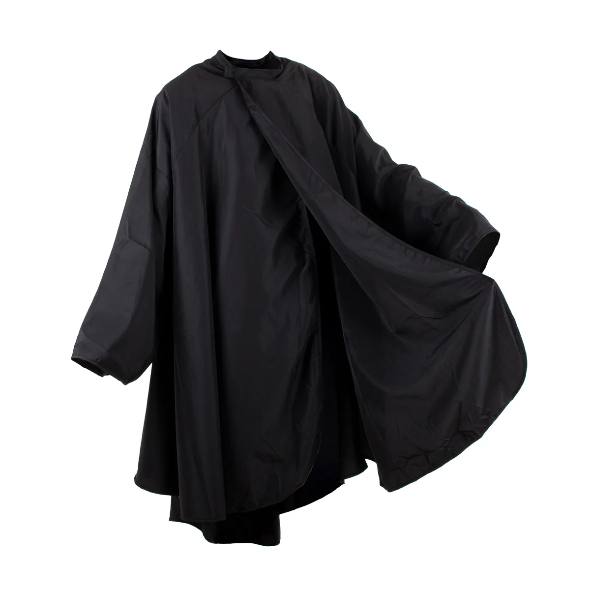Peignoir Polyester Noir avec manches Brighton