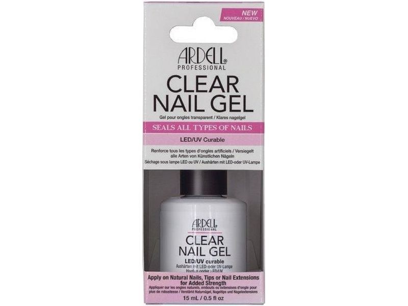 Ardell Nagelgel Clear Nail Transparent Schnell trocknender UV-Lack