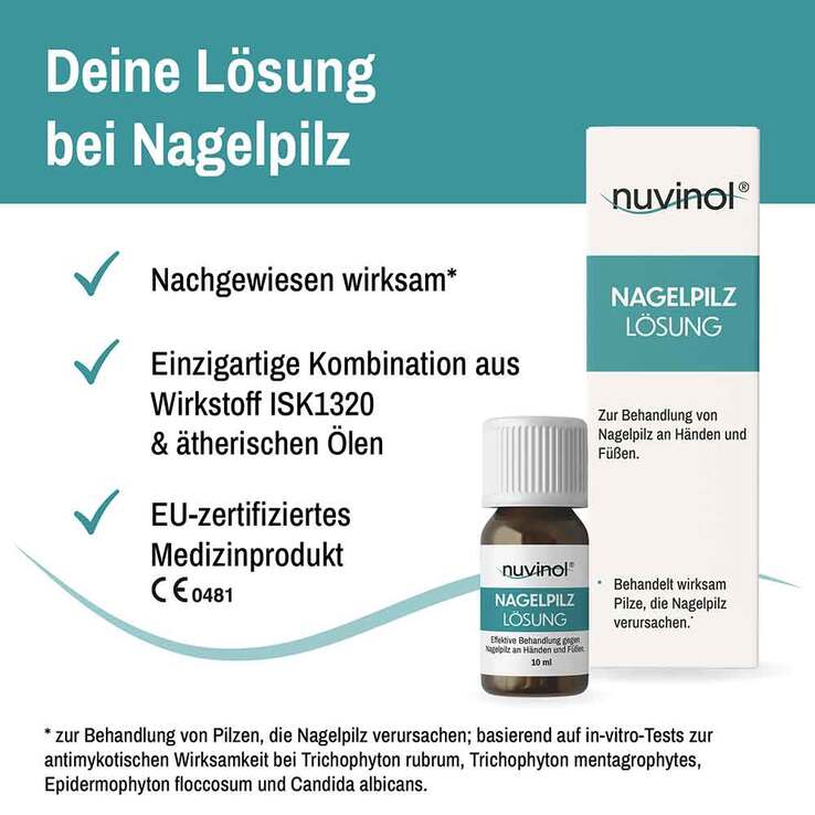 Nuvinol Nagelpilz Lösung, 10 ml