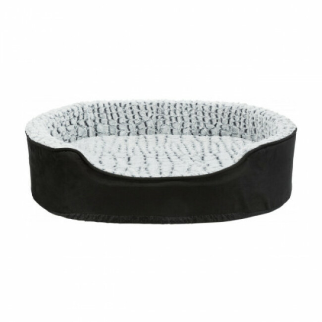 Lit à mémoire de forme Lino forme ovale pour chien Trixie