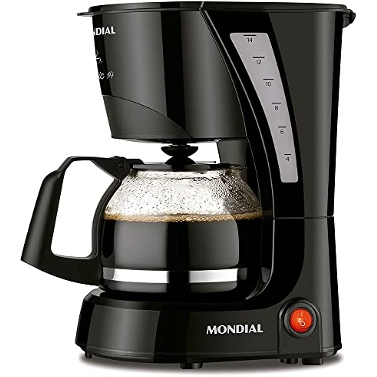 Cafeteira El&eacute;trica Mondial Pratic 17 NC-25 CAFETEIRA-127V-PRETO