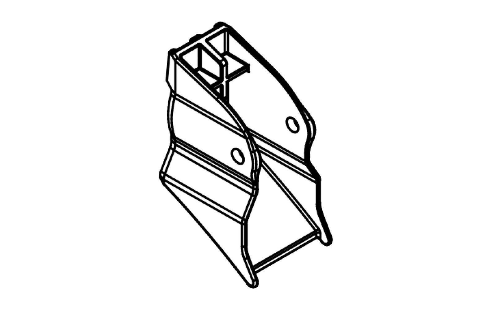 Thule Klemmprofil-Halterung (Gehäuse)