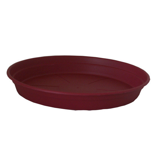 Soucoupe D15 cm pour pot CocoriPot D17 cm, coloris pivoine