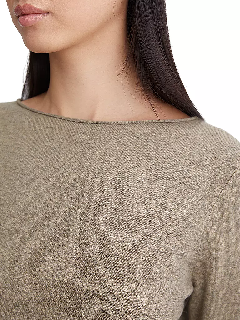 MARC O'POLO Pullover braun