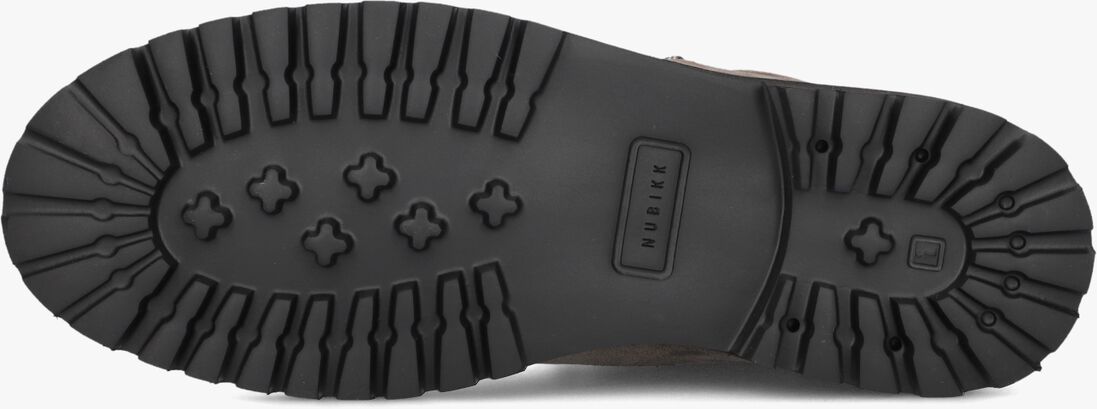 grijze nubikk veterboots logan chad fur