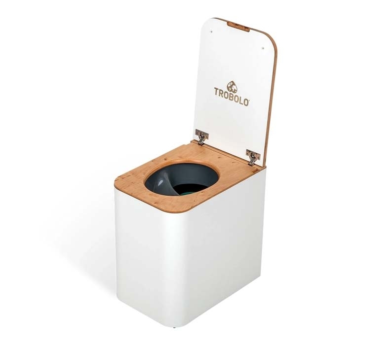 TROBOLO Trenntoilette SilvaBlœm weiß