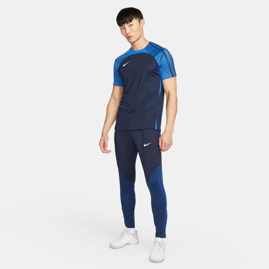 Nike Bas de Survêtement Dri-FIT Strike - Bleu Foncé/Bleu/Blanc