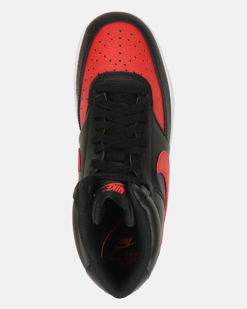 Nike Court Vision Mid Hoge sneakers  - zwart