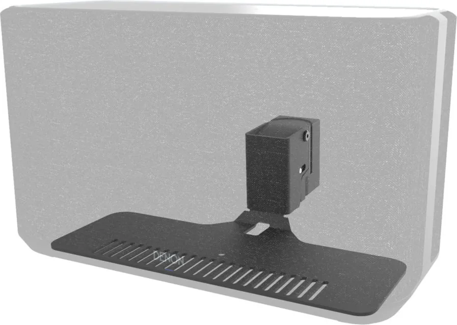 Support mural Cavus Noir pour Denon Home 350 (la pièce) Supports pour enceintes