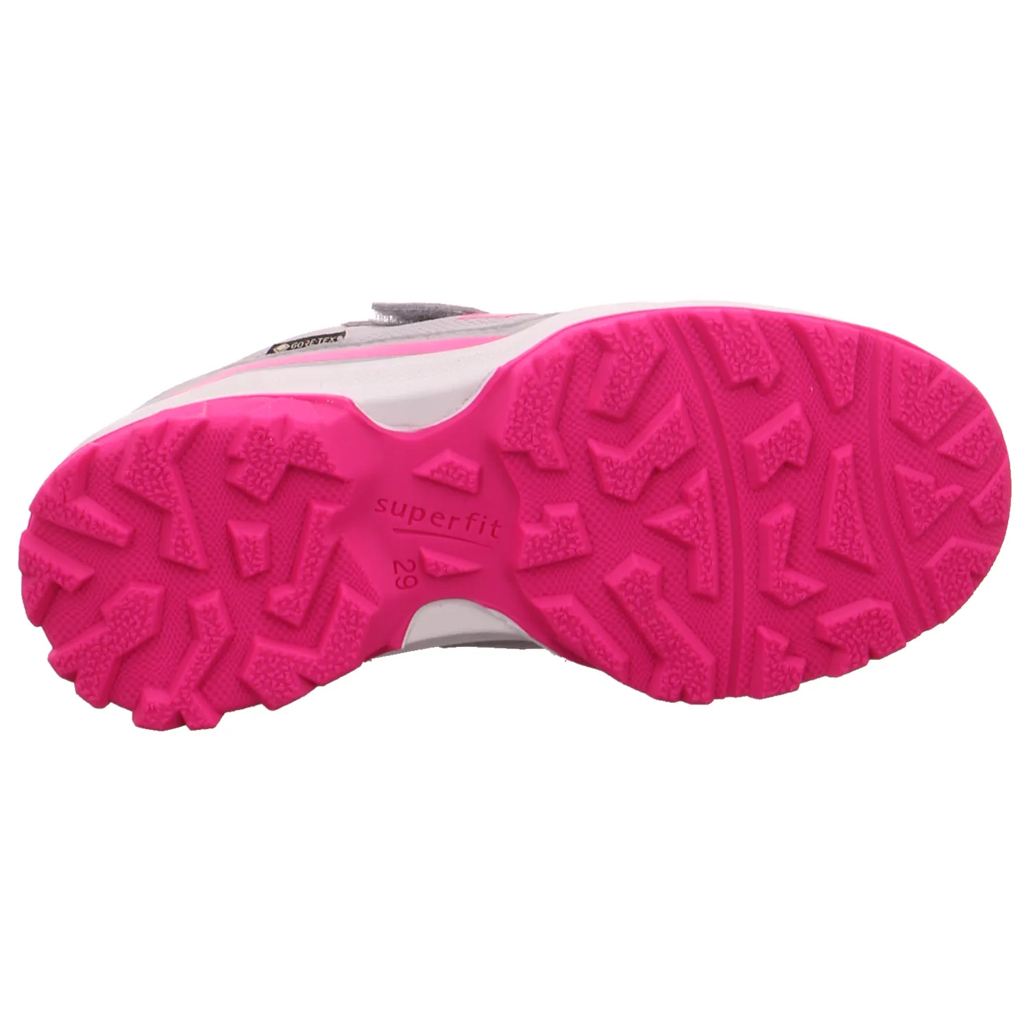 SUPERFIT Kleinkinder-Sport -Halbschuh Hellgrau Textil  Sneaker