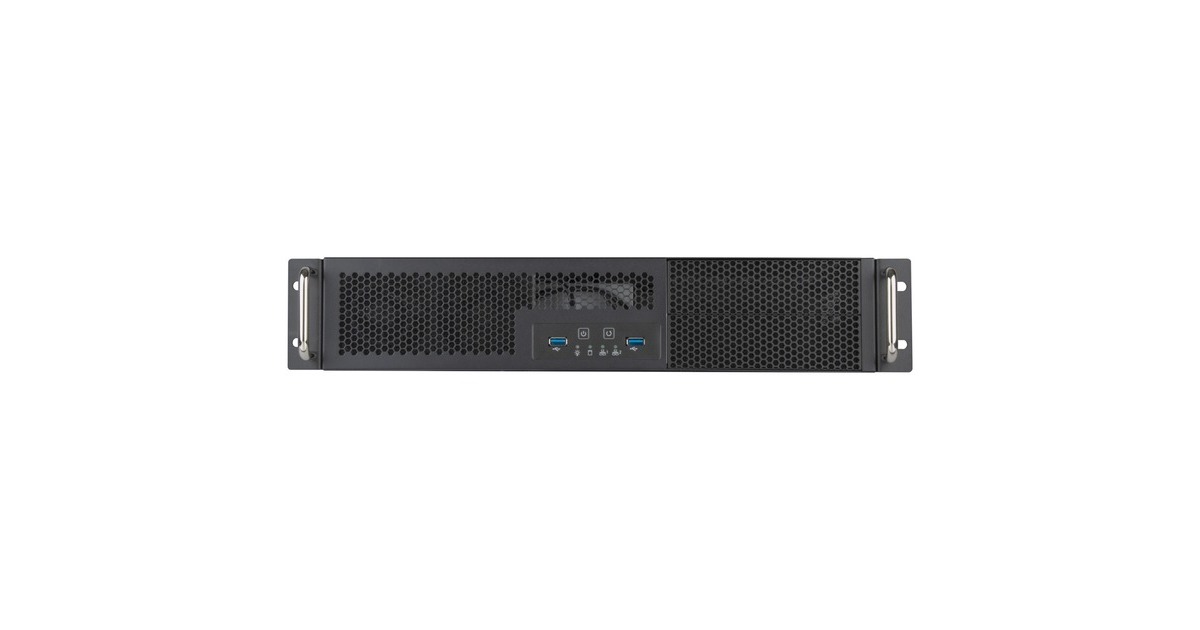 SilverStoneSST-RM23-502-MINI rack behuizing  (Zwart)