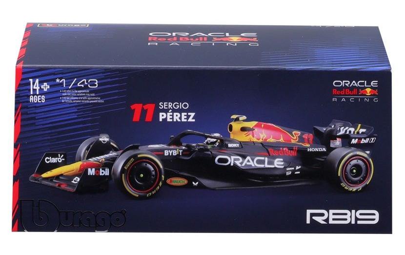 Red Bull Racing F1 RB19 Pérez 2023 1:43Sammlermodell im Massstab 1:43