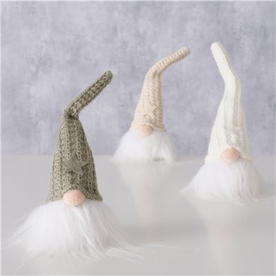 Lutins de Noël à poser - Set de 3