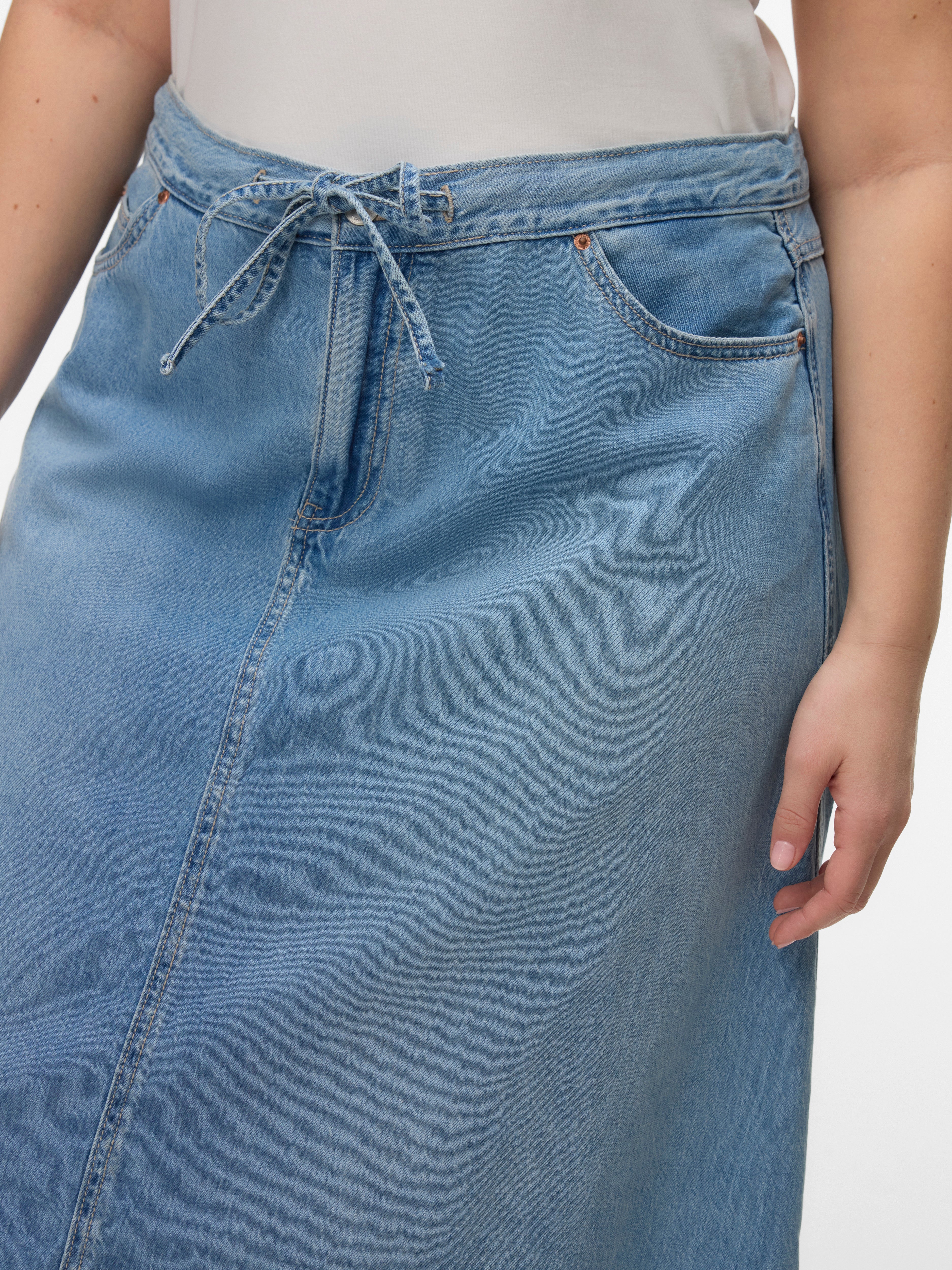 VMHILLA Mid rise Midi-rok