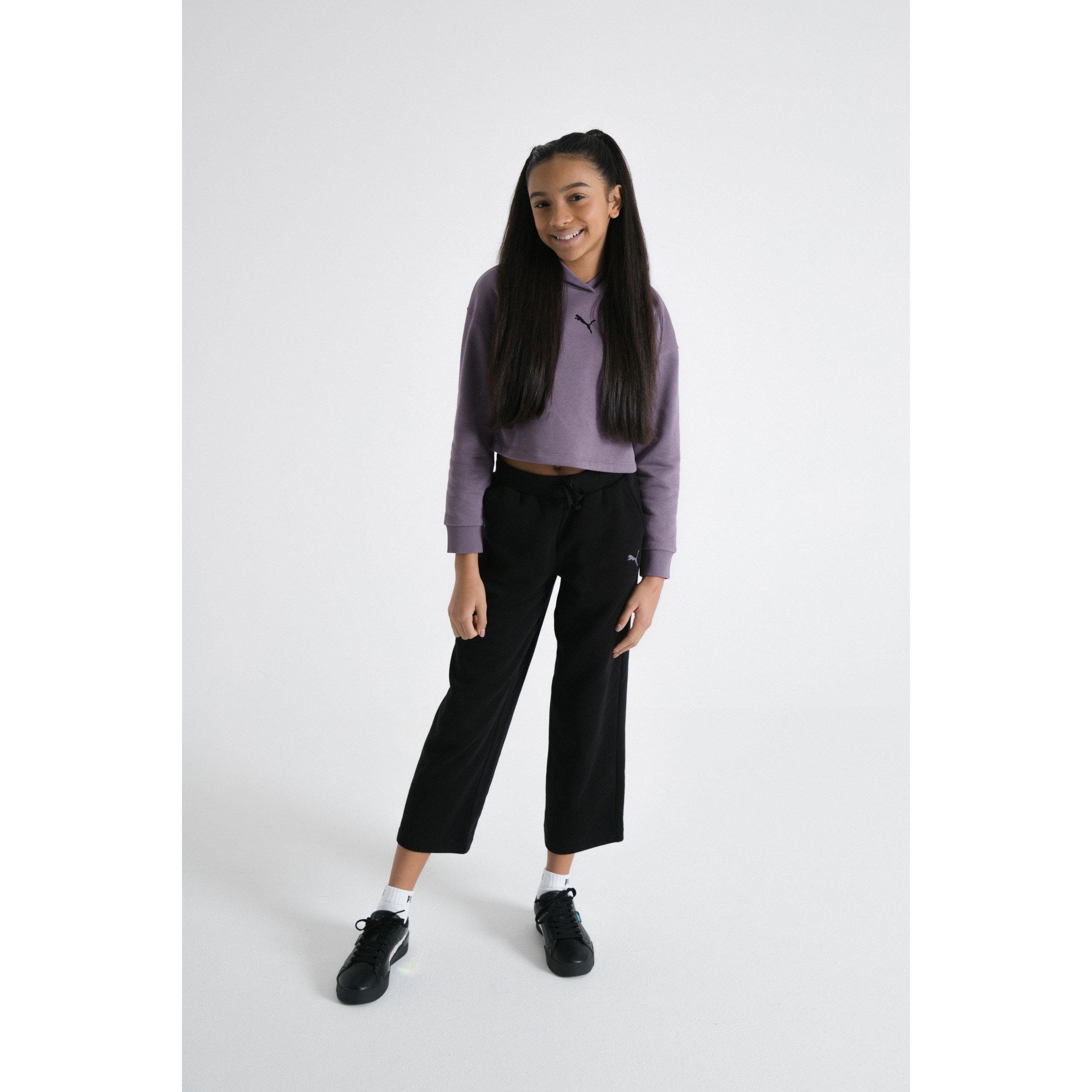 Puma Fleece Tracksuit Junior Girls