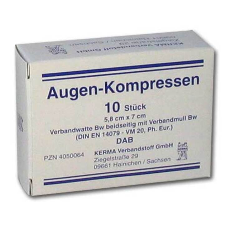 Augenkompressen unsteril 5,8, 10 St