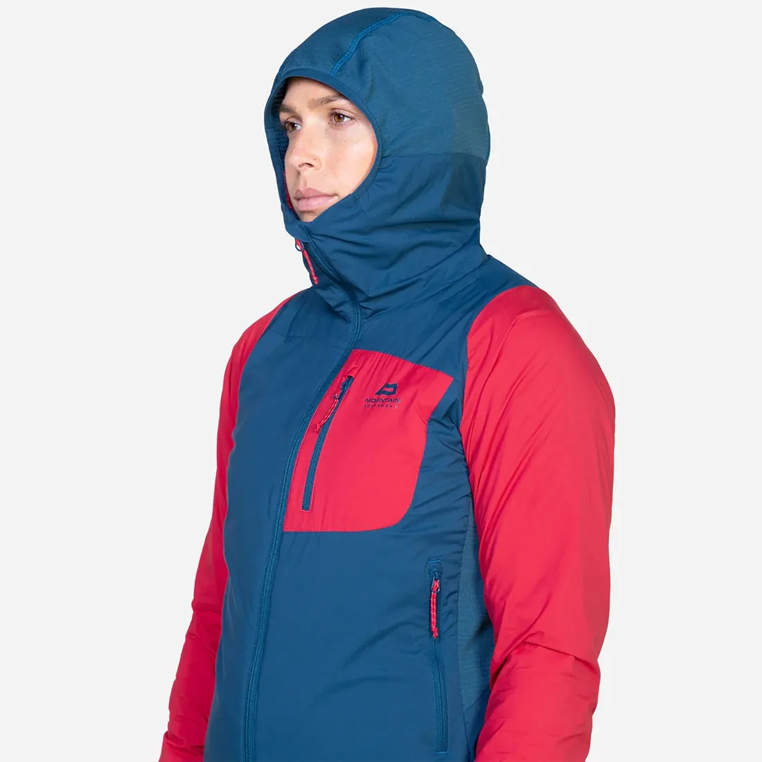 Mountain Equipment Switch Pro Hooded Wmns Jacket Majolica/Capsicum